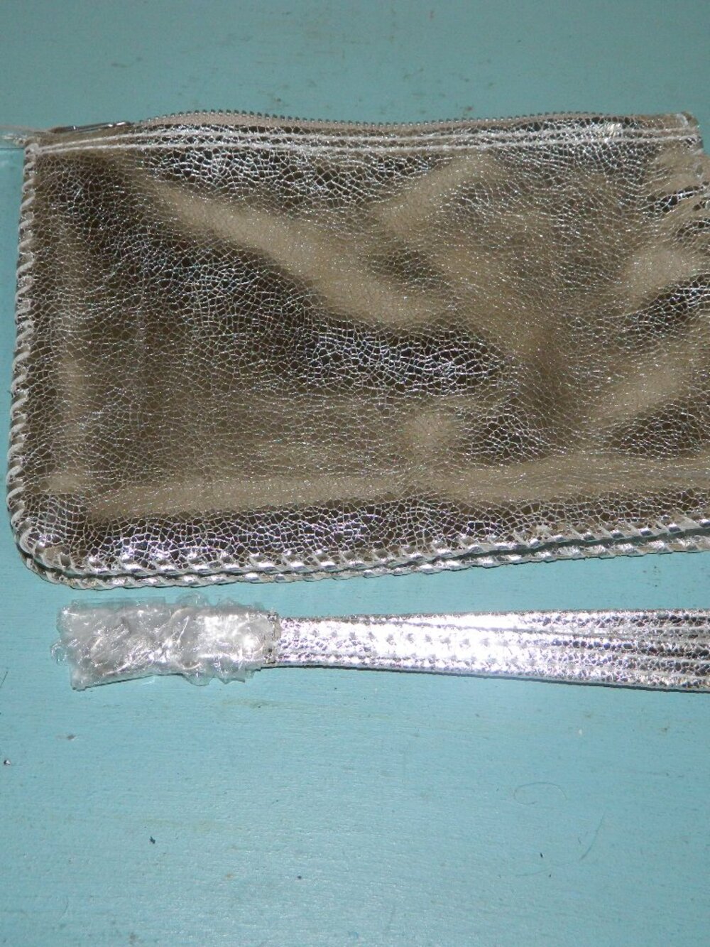 Studio Caleidoscope Laila Wristlet Pouch Silver